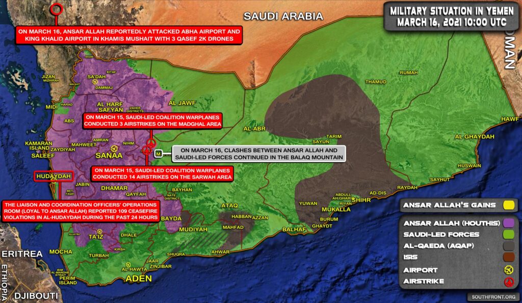 Houthi Forces Repel Saudi Advance In Narjan Despite Ramping Up Of Coalition Air Bombing Campaign (Video)