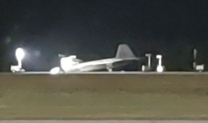 F-22 Stealth Fighter Ends Up Nose Down On Runway At Eglin Air Force Base (Photos)