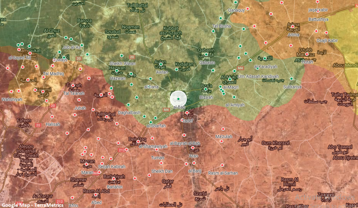 Rare Clashes Between Syrian Army, Turkish Proxies Near Al-Bab In Northern Aleppo