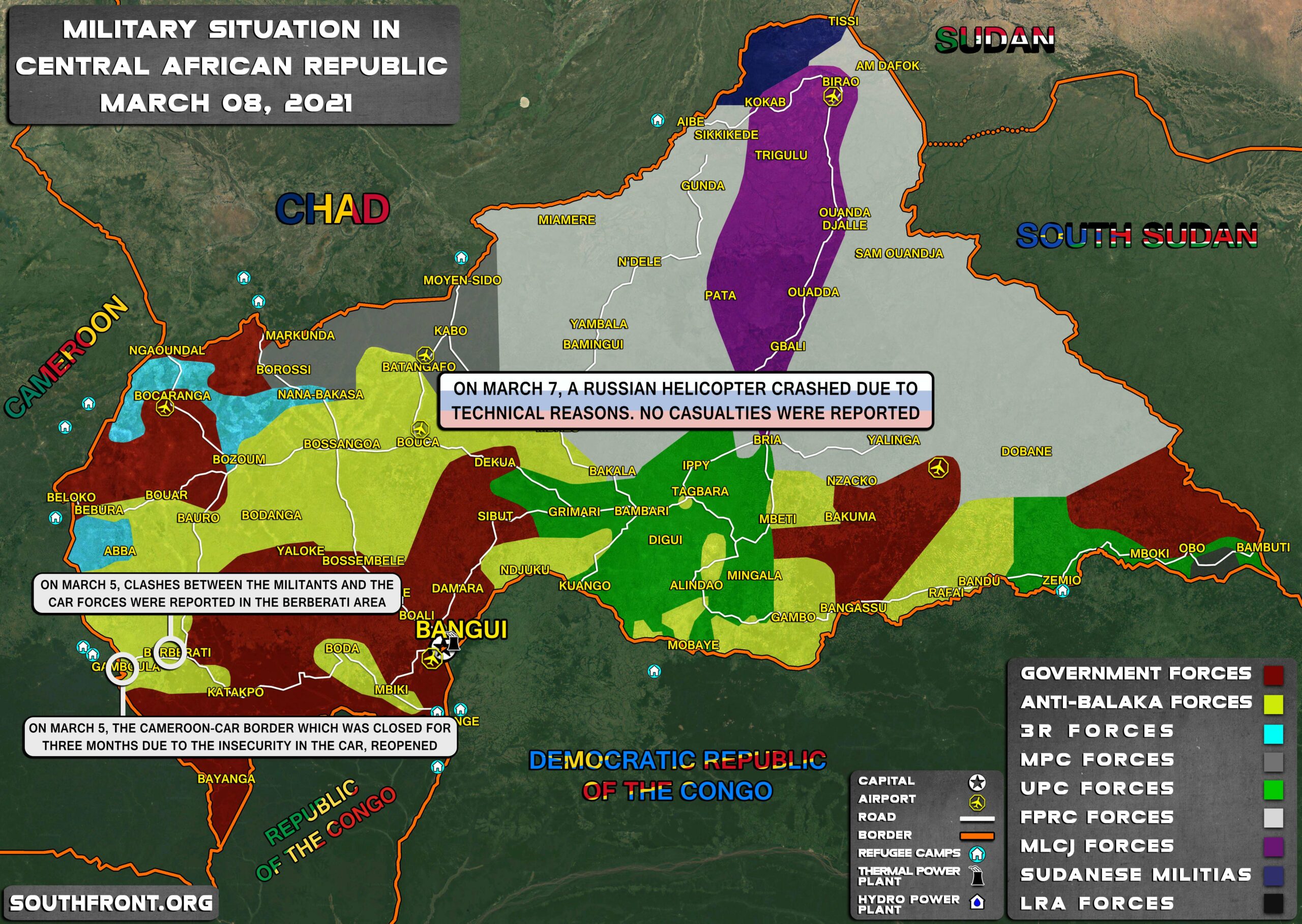 Details On Crashed Helicopter Of Russian Private Contractors In Central African Republic