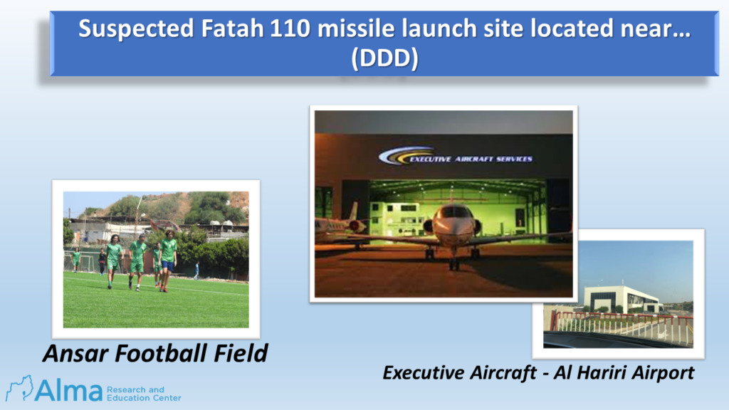 Israeli Think Tank Discovers New "Hezbollah Fatah 110 Missile Array" Locations