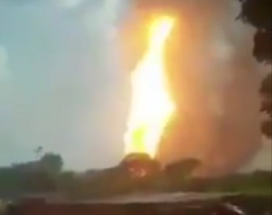 'Terrorist Attack': Explosion Rocks Gas Pipeline In Venezuela (Video)