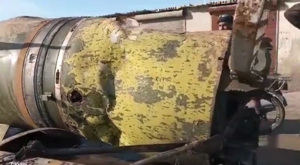 Video Shows Tochka Missile Allegedly Used In Recent Strike On Turkish-backed Oil Smugglers