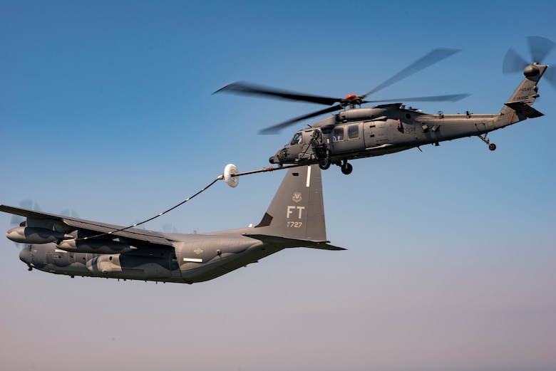 U.S. Air Force Tests In New Sikorsky HH60-W Rescue Helicopter