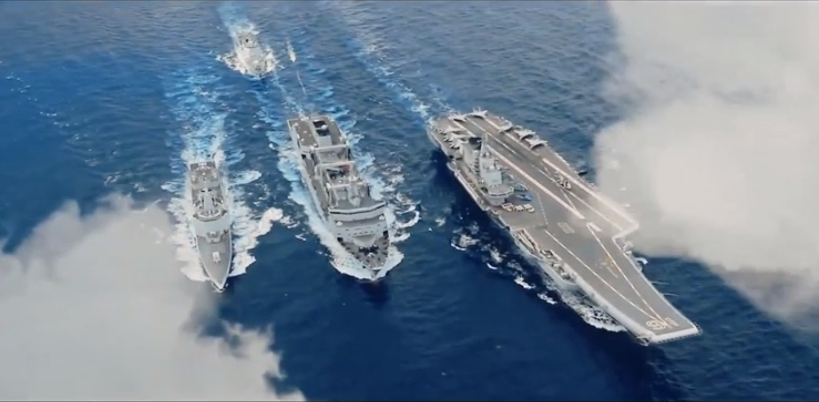 Happy Birthday To China's Navy: Epic Video Showing Chinese Naval Might Released Online