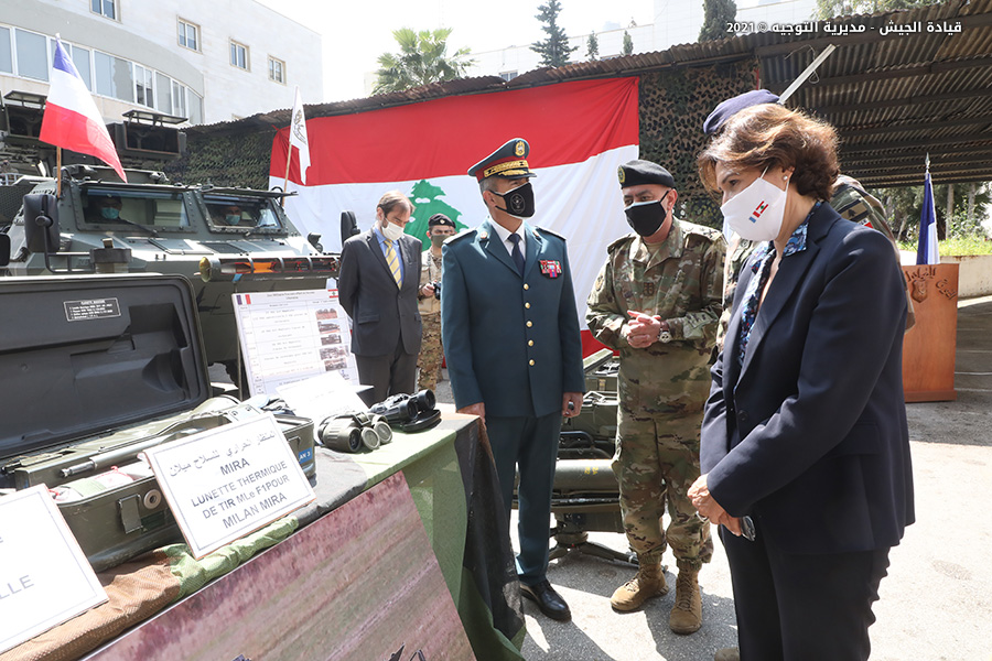 France Hands Over Anti-Tank Guided Missiles To Lebanese Army (Photos)