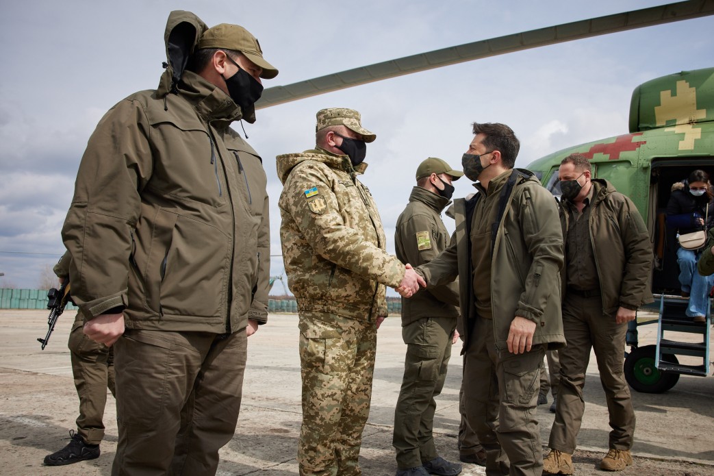 Zelenskiy Arrived In Donbass Amid Growing Military Escalation