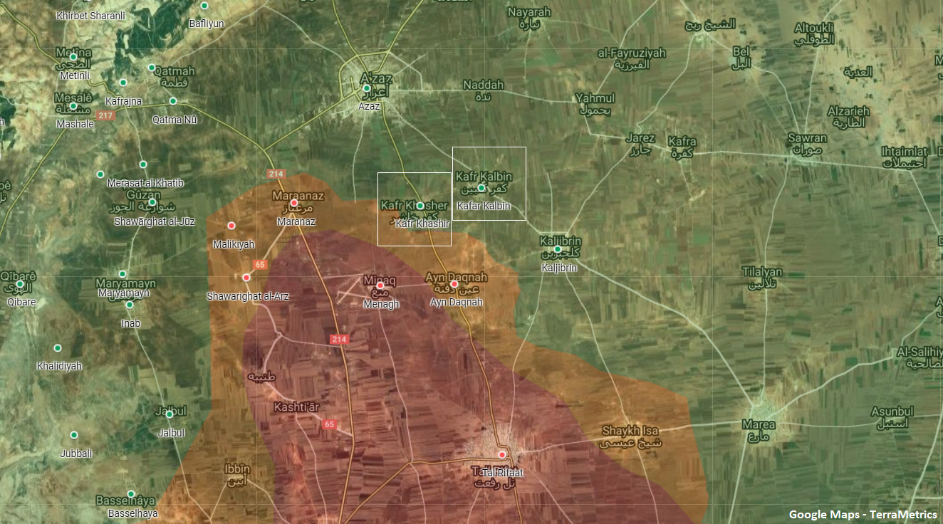 Dozen Killed In Heavy Clashes Between Kurdish Forces, Turkish-Backed Militants In Northern Aleppo