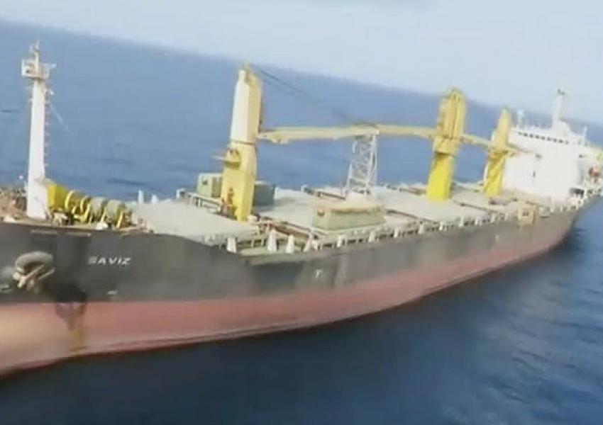 Iranian IRGC Cargo Ship Attacked In Red Sea: Report