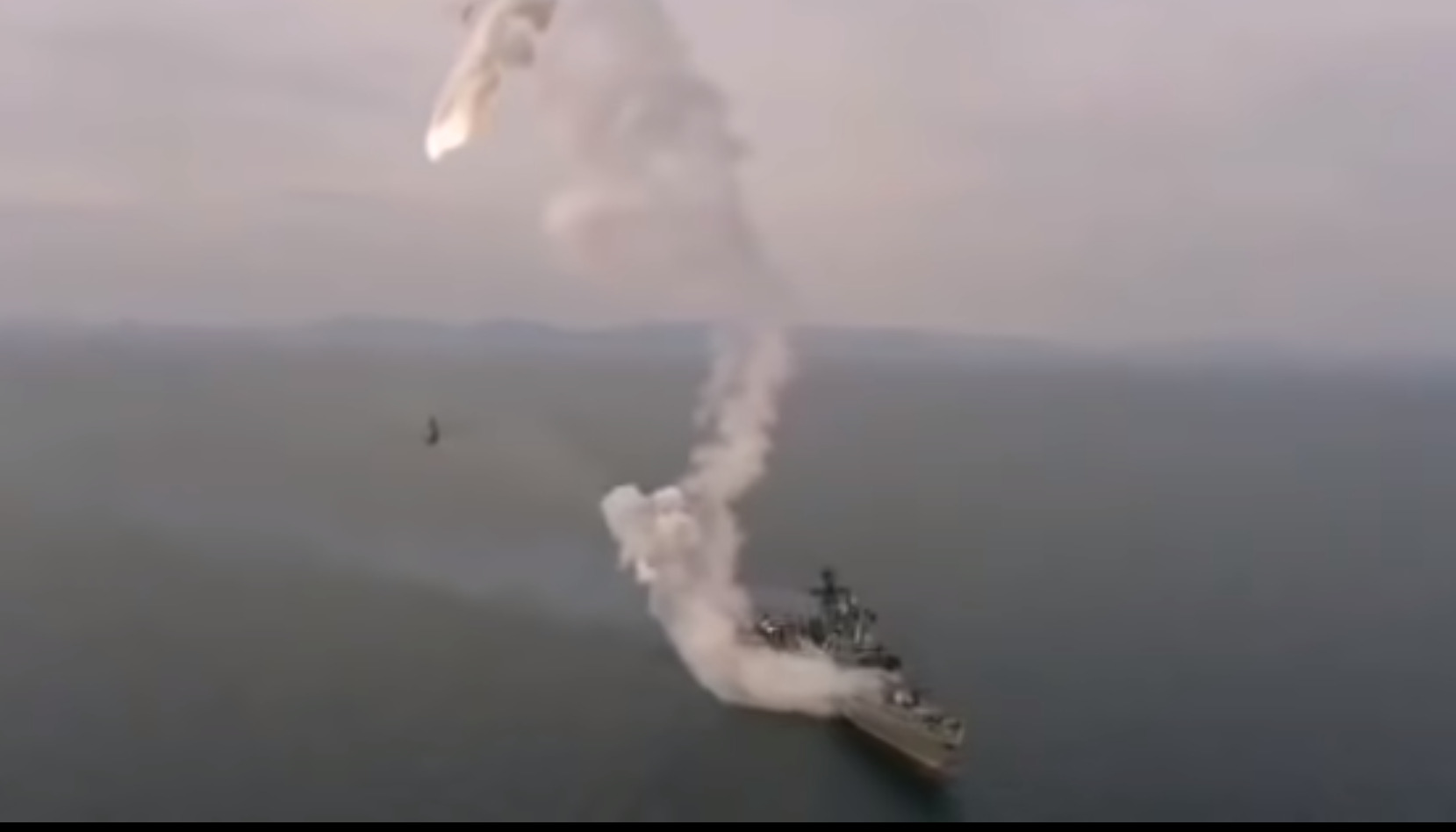 In Video: Russian Frigate 'Marshal Shaposhnikov' Failed To Launch Kalibr Cruise Missile