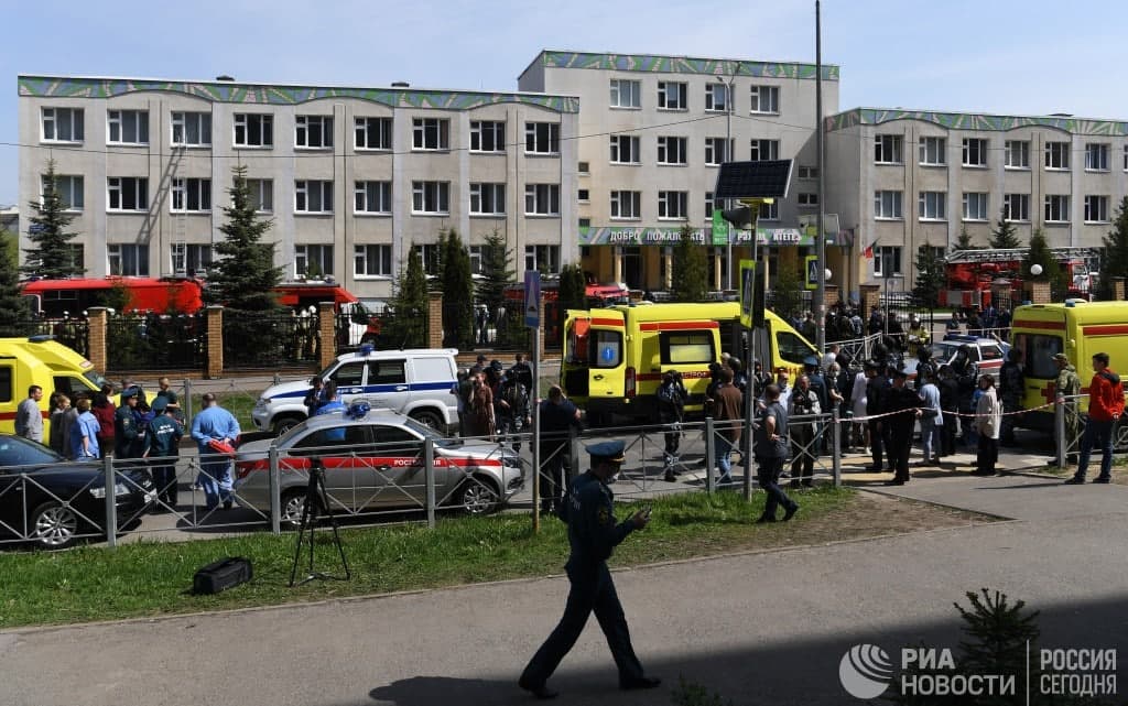 School Shooting in Russia's Kazan Leaves At Least 11 Dead, 16 Injured