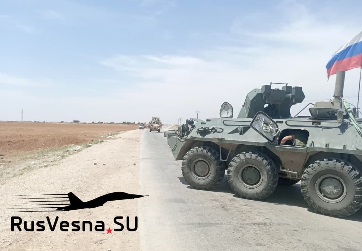 Russian Military Police Blocked US Convoy In Northeastern Syria (Photos)