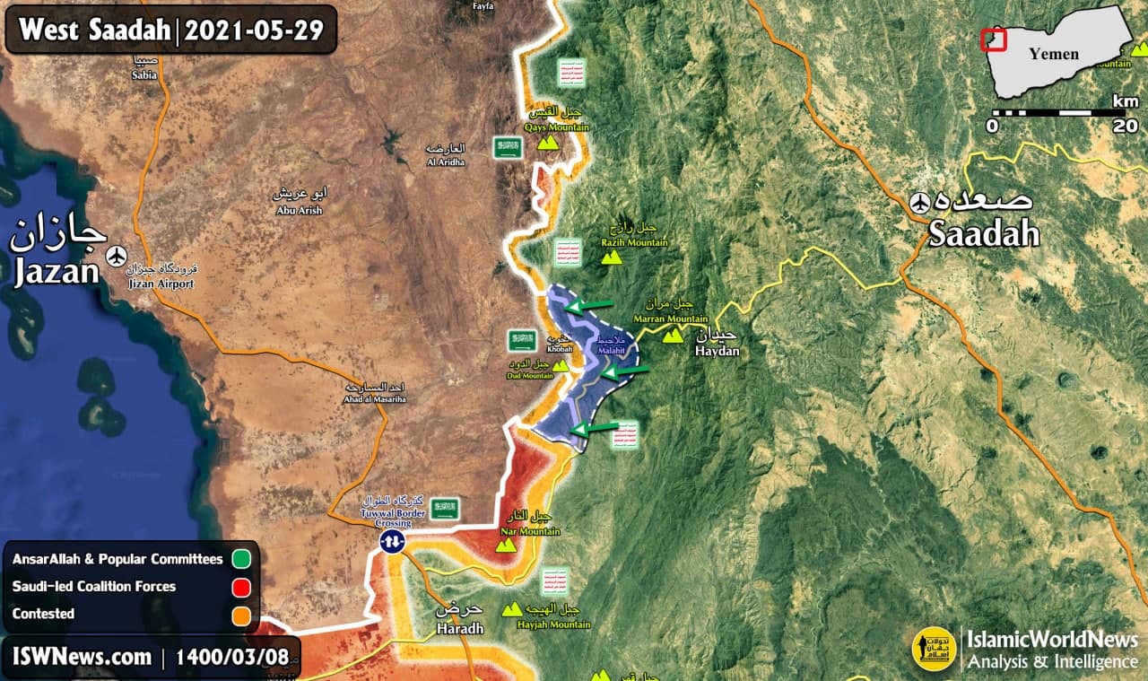 Military Situation In Yemen On May 30, 2021 (Map Update)