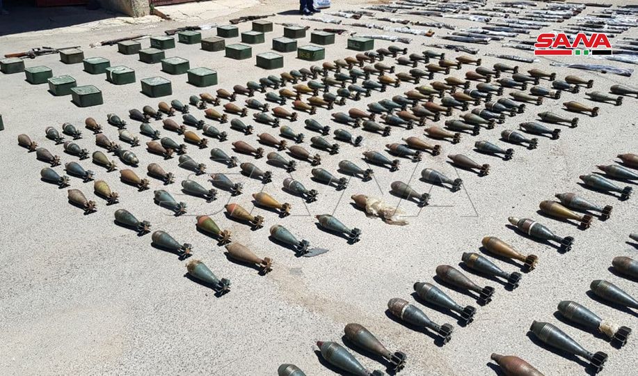 Syrian Authorities Uncovered Loads Of Weapons Left Behind By Militants In Homs (Photos)