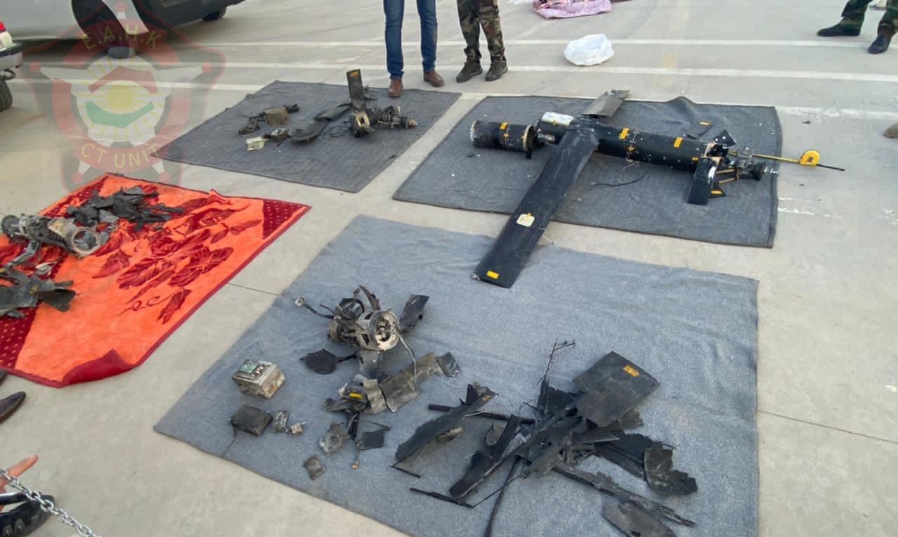 Kurdistan Authorities Released Photos Of Mysterious Suicide Drones Used In Recent Attack