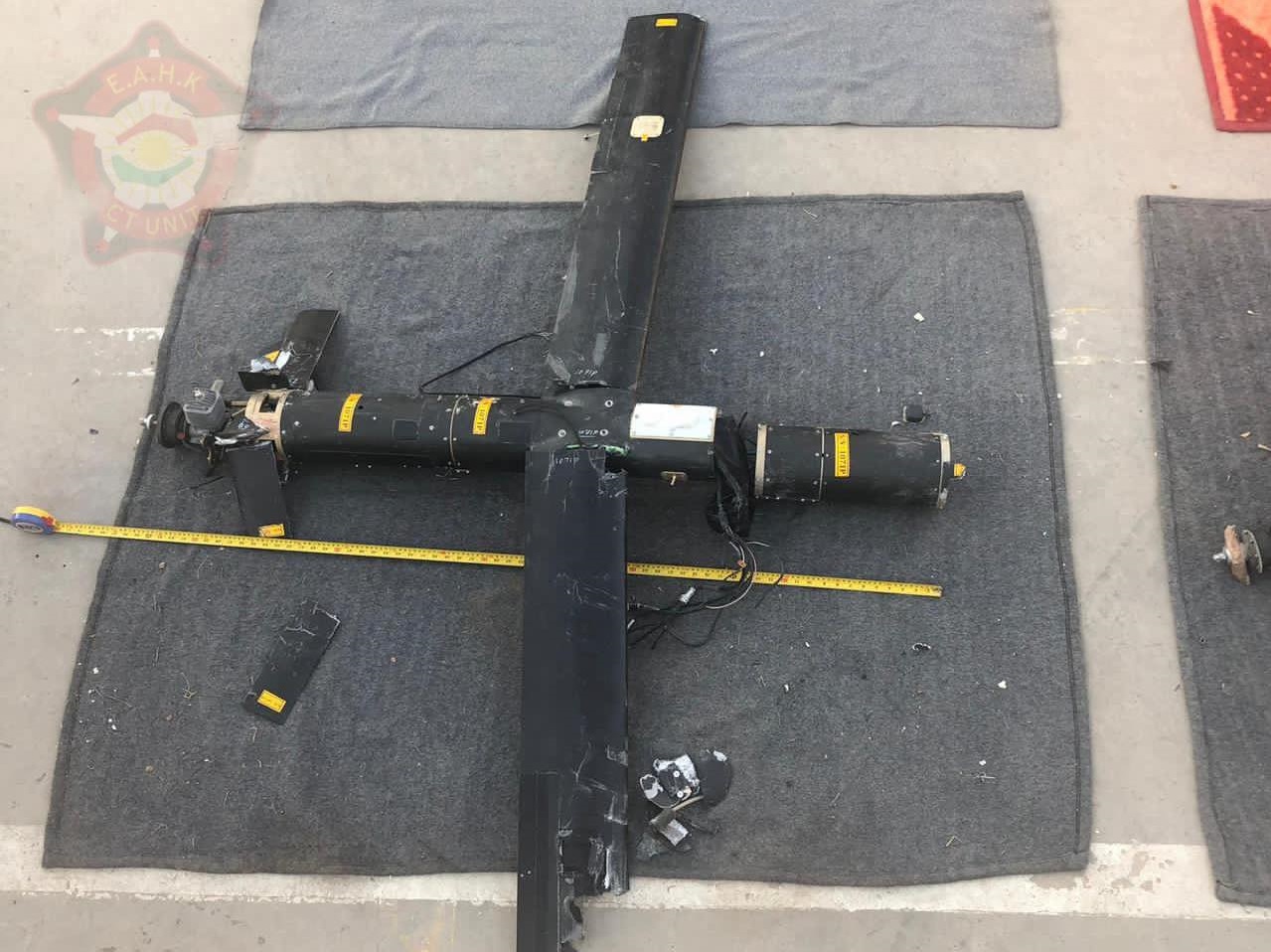 Kurdistan Authorities Released Photos Of Mysterious Suicide Drones Used In Recent Attack