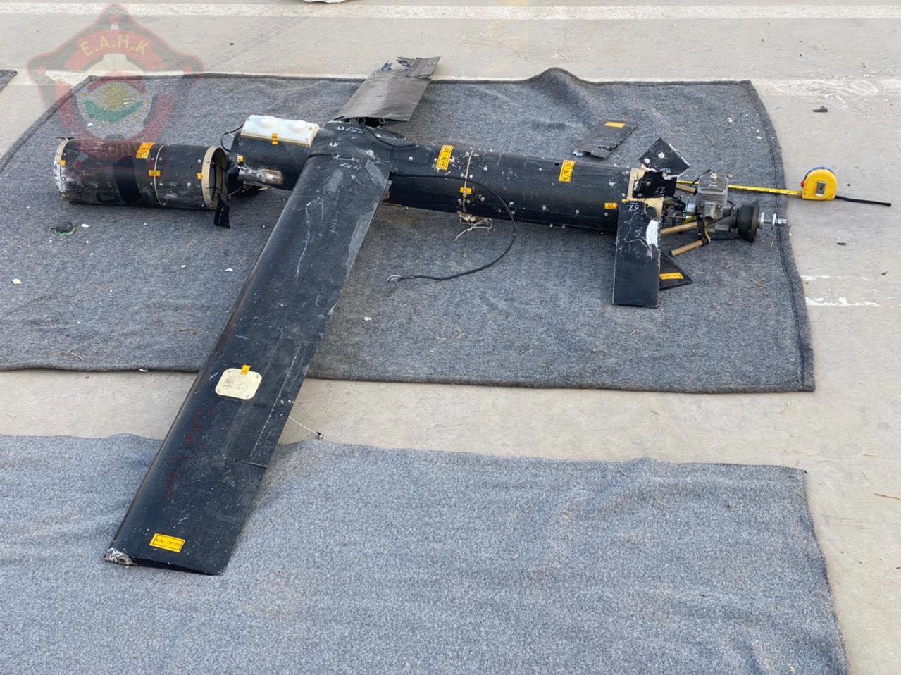 Kurdistan Authorities Released Photos Of Mysterious Suicide Drones Used In Recent Attack