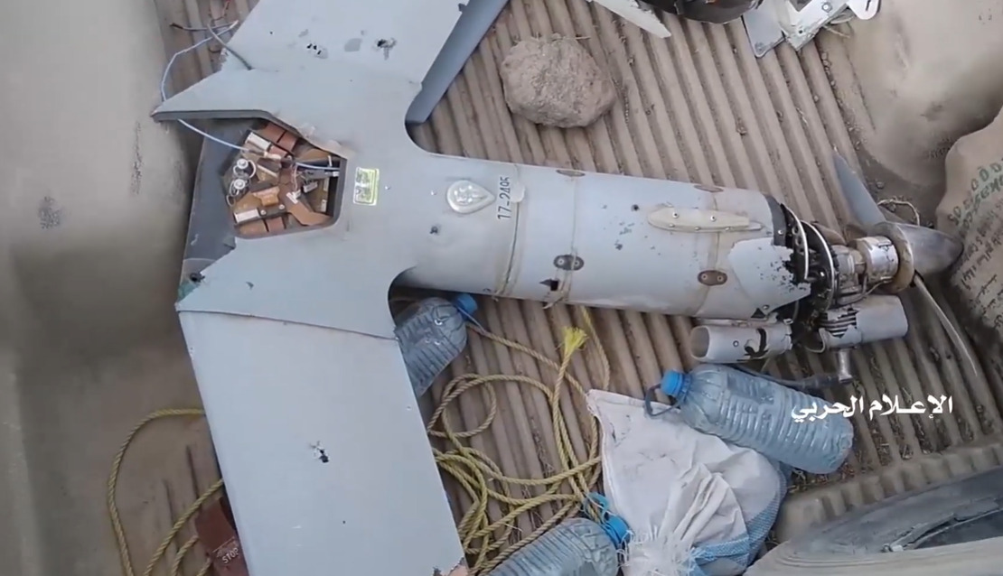 Houthis Showcase Remains Of Two US ScanEagle Drones Shot Down Over Yemen Recently