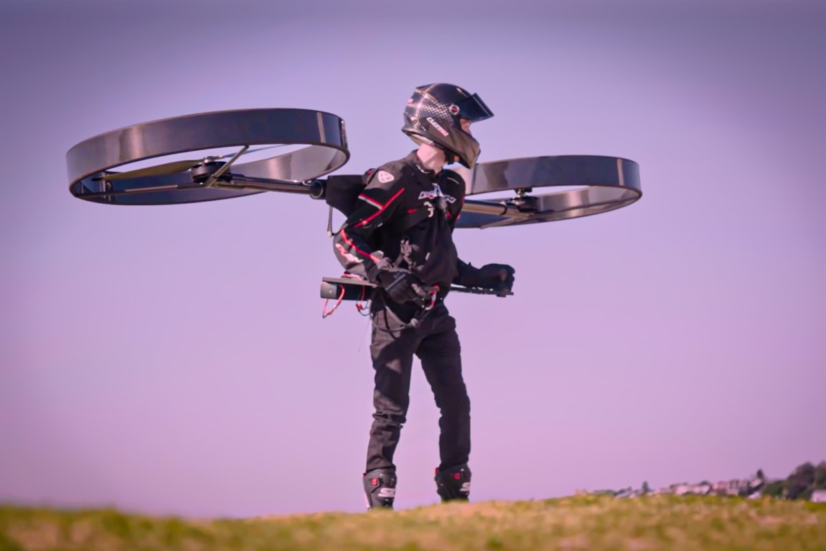 CopterPack’s Affordable Jet Pack Experience In The Human Flight Boom