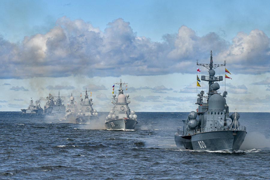 Russia Prepares For Its Main Naval Day Parade (Photos, Maps, Videos)