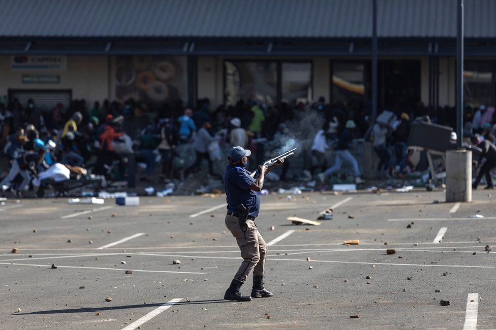 South Africa Mulls Deploying 25,000 Troops To Quell Riots