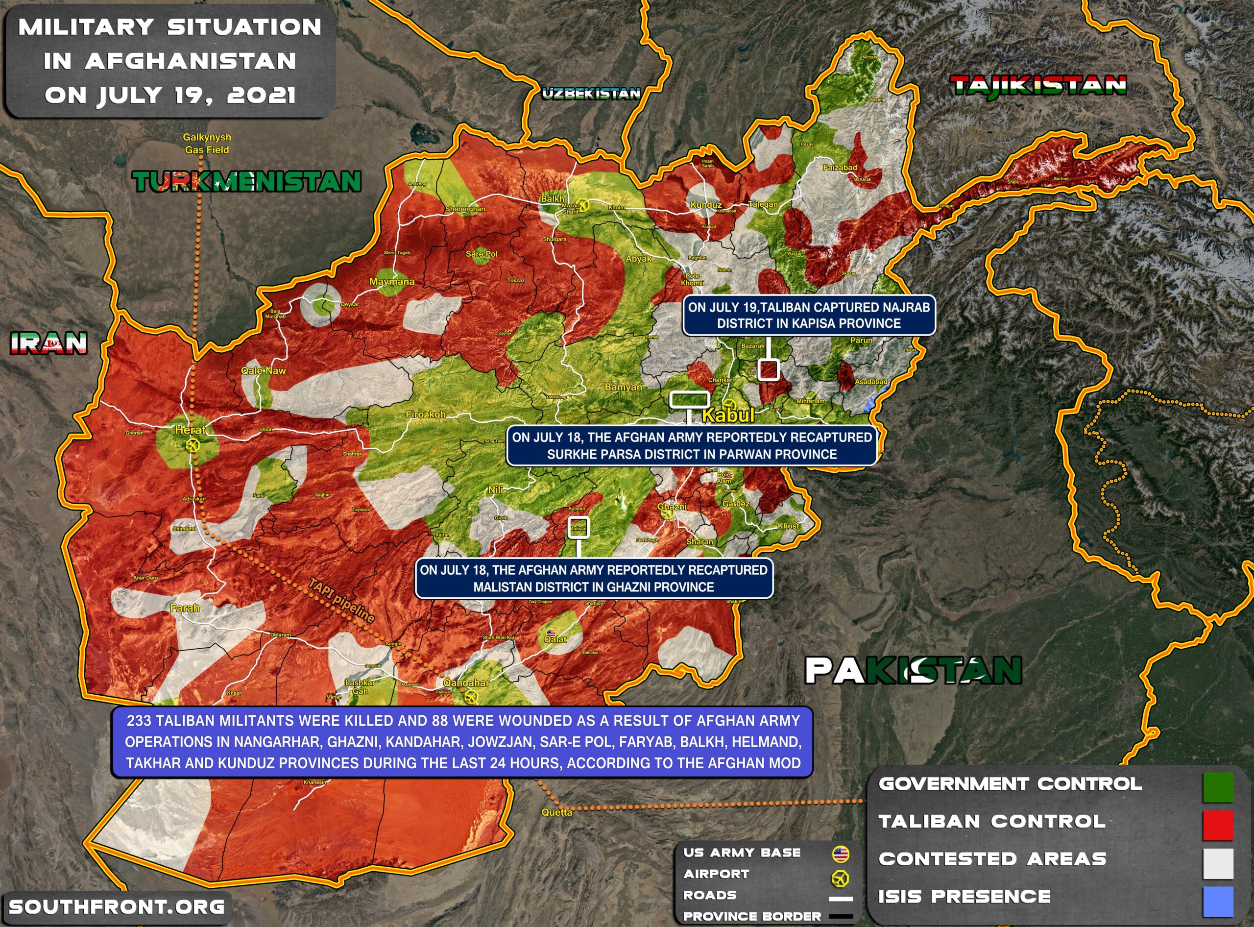 No Ceasefire In Afghanistan, As Taliban Gets Close To Kabul