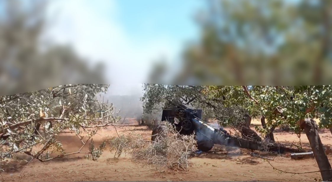 In Video: Hay’at Tahrir Al-Sham Shelling Government-Held Towns In Greater Idlib With Improvised Rockets, Artillery