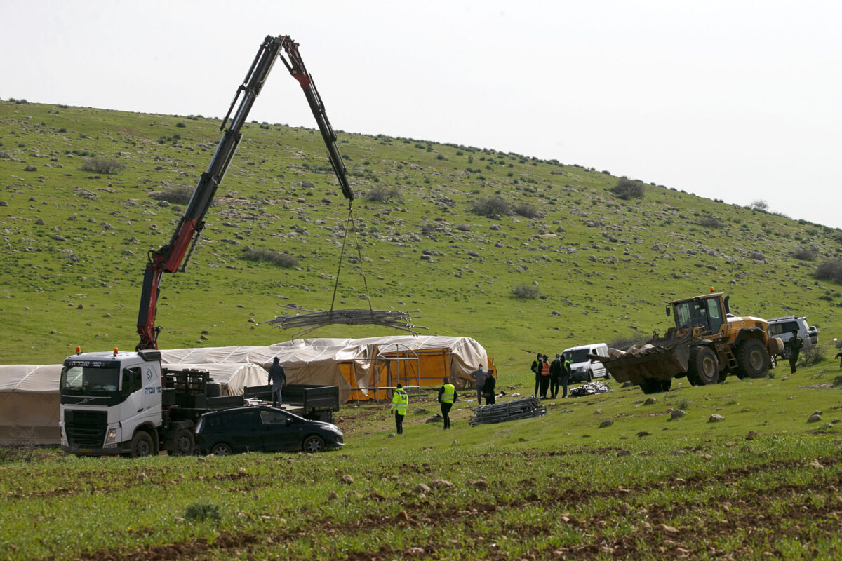 Israel Blocks Aid Delivery, Demolishes Palestinian Structures