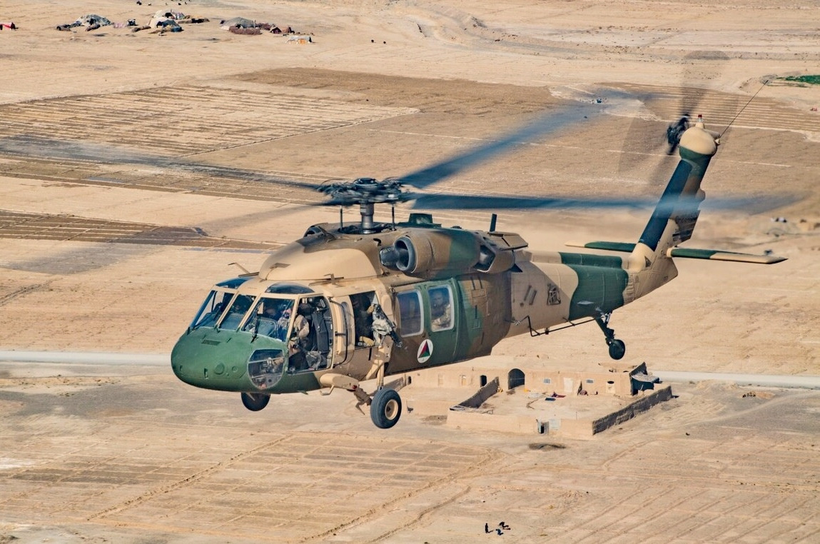 Two Afghan Black Hawk Helicopters Destroyed In Taliban's ‘Tactical Attack’ On Kunduz Airport