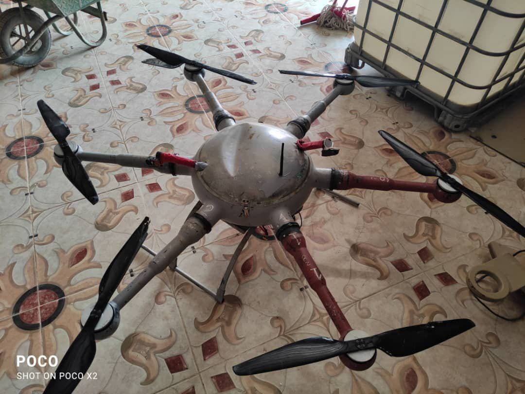 Recently-Unveiled Houthi Armed Drone Shot Down In Yemen’s Ma’rib (Photos)