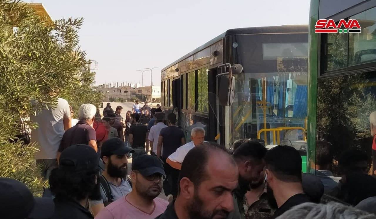 De-Escalation: Dozens Of Gunmen Depart Daraa Al-Balad After Pressure From Syrian Army (Photos)