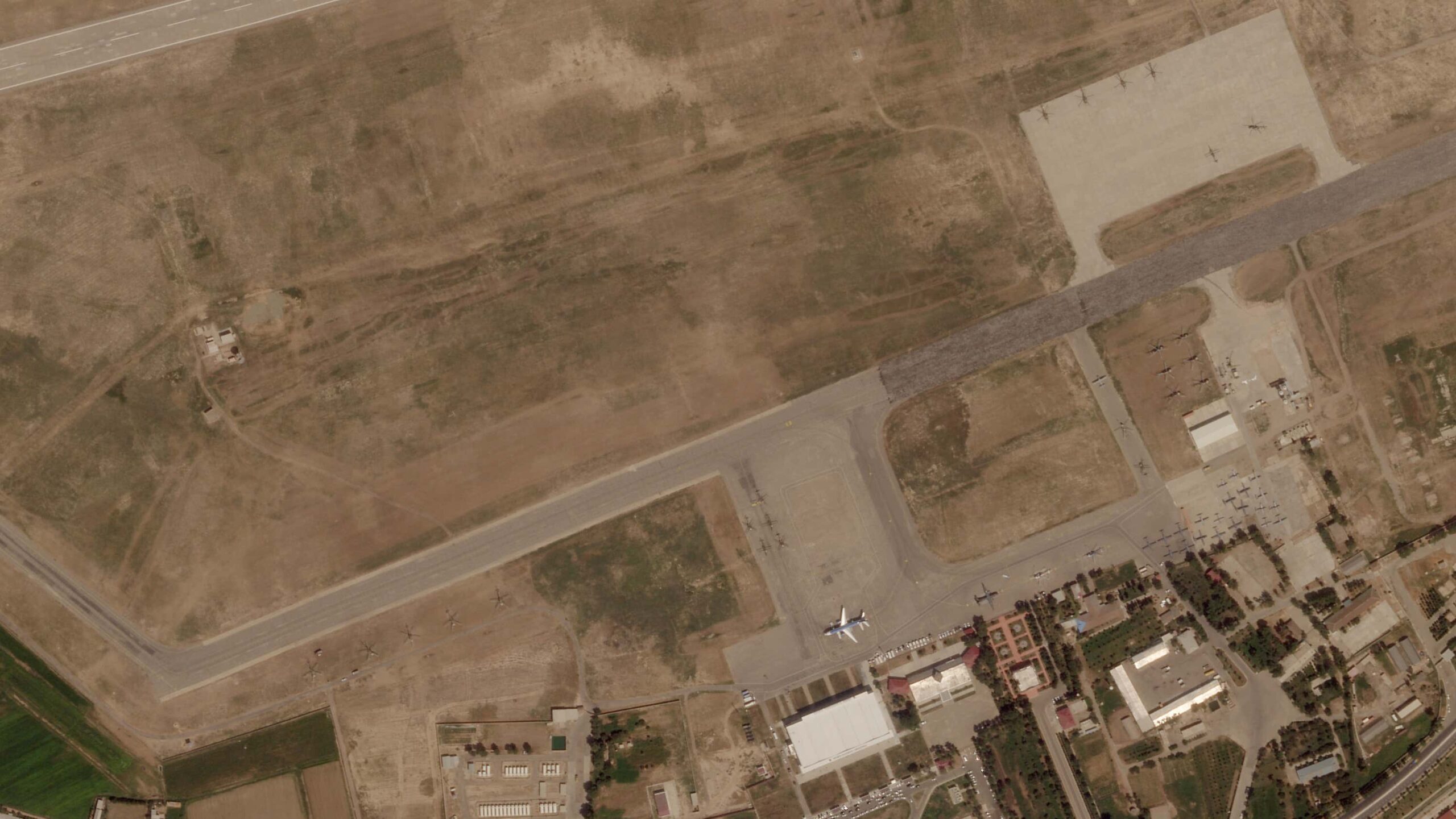 Satellite Images Prove Dozens Of Afghan Military Aircraft Fled To Uzbekistan