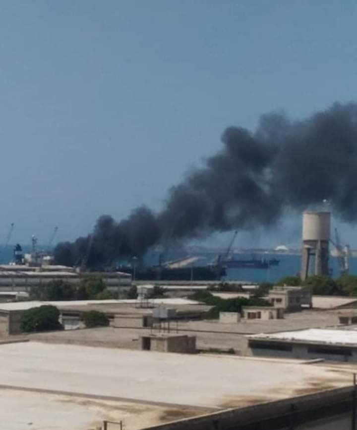 Explosion Occurred On Ship In Syria's Latakia