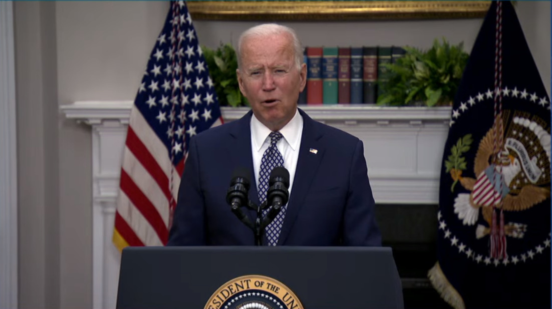 Biden Finally Does 6-Minute Afghan Presser, Reiterates "Support Of Allies", Takes No Questions