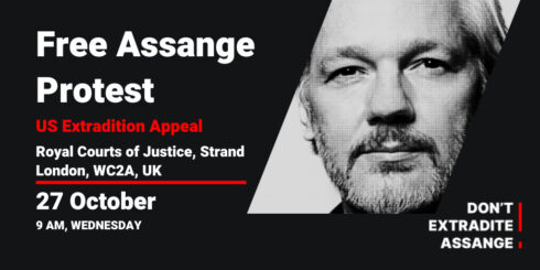 March To Free Journalist Julian Assange