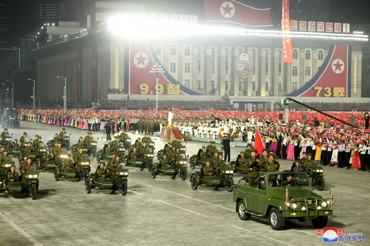 North Korea Celebrated 73rd Anniversary With Large-Scale Night Parade (Photos)