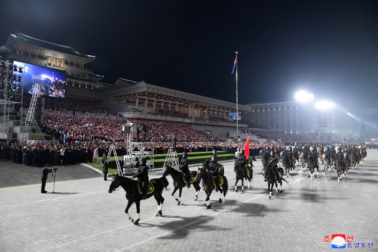 North Korea Celebrated 73rd Anniversary With Large-Scale Night Parade (Photos)