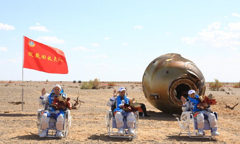 China's Shenzhou-12 Space Mission Crew Safely Lands After 90 Days In Space