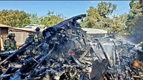 In Photos: Military Aircraft Crashed In Texas