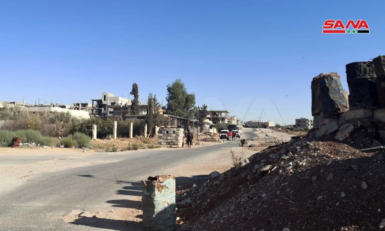 Daraa Al-Balad Leaders Call On Jordan King To Grant Them Refuge As Syrian Authorities Prepare Evacuation Buses (Video, Photos)