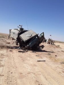 Russian Sources Identified Service Member Killed In Syria, Shared Photos From Attack Scene