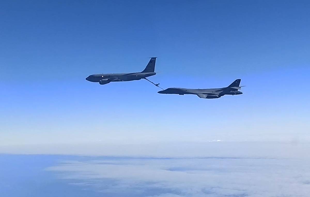 Russian Su-30 Fighter Jets Escort American Warplanes Over The Black Sea, Days After Interceptions Over The Far East