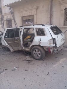 Assassination Attempt Targeted Molham Team Manager In Syria's Al-Bab (Photos)