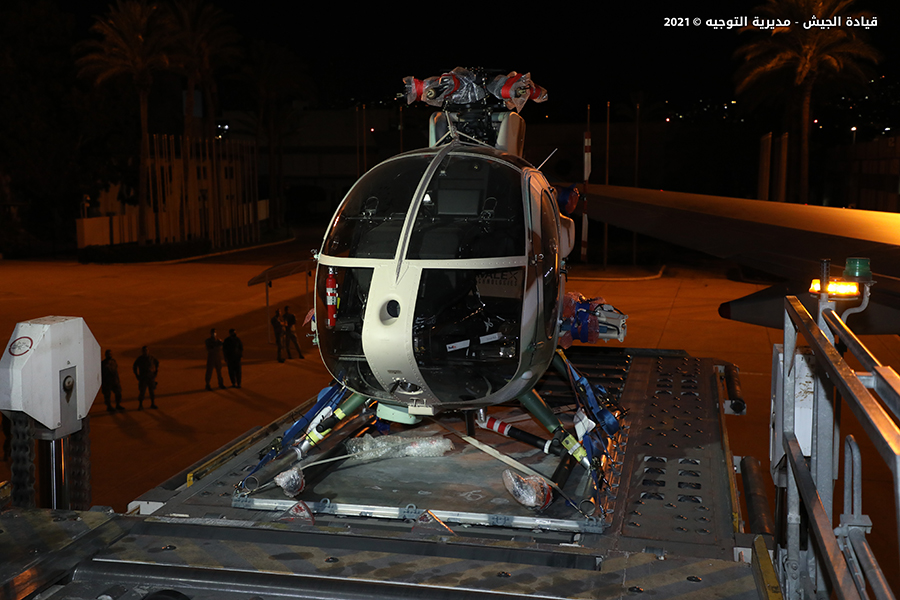 Lebanese Air Force Received Six Light Attack Helicopters From The US (Photos)