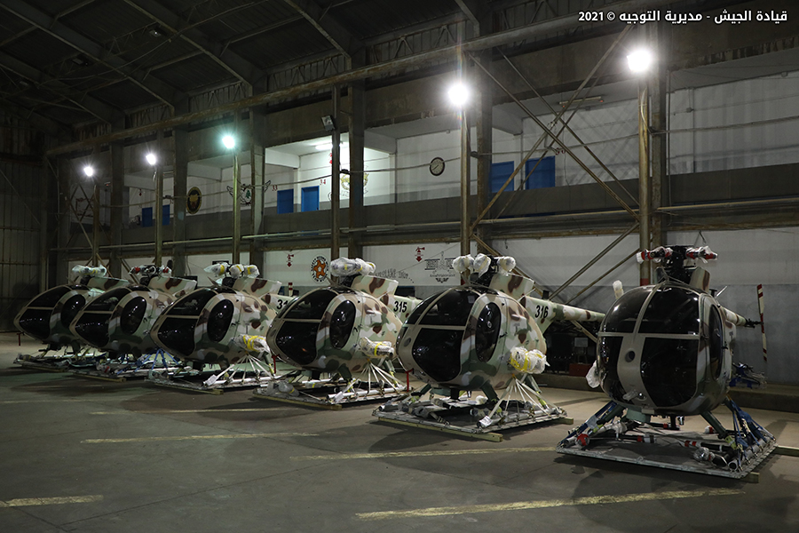 Lebanese Air Force Received Six Light Attack Helicopters From The US (Photos)