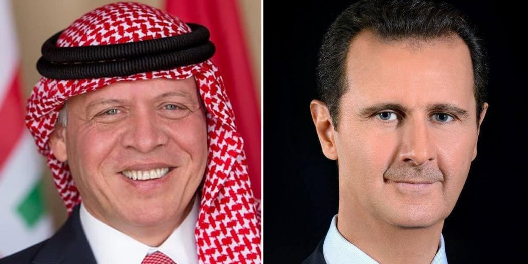 King Abdullah Of Jordan Receives First Call From Syria's Assad In Decade