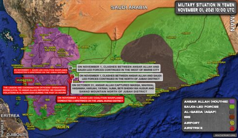 Houthis Reportedly Targeted Civilians With Ballistic Missiles, As Their Advance In Ma'rib Continues