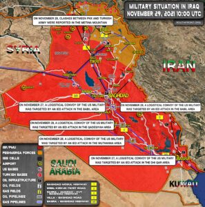 Military Situation In Iraq On November 29, 2021 (Map Update)