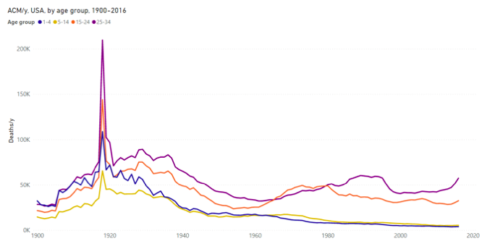 Nature of the COVID Era Public Health Disaster In The USA: From All-Cause Mortality And Socio-Geo-Economic And Climatic Data