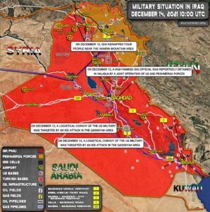 Military Situation In Iraq On December 14, 2021 (Map Update)